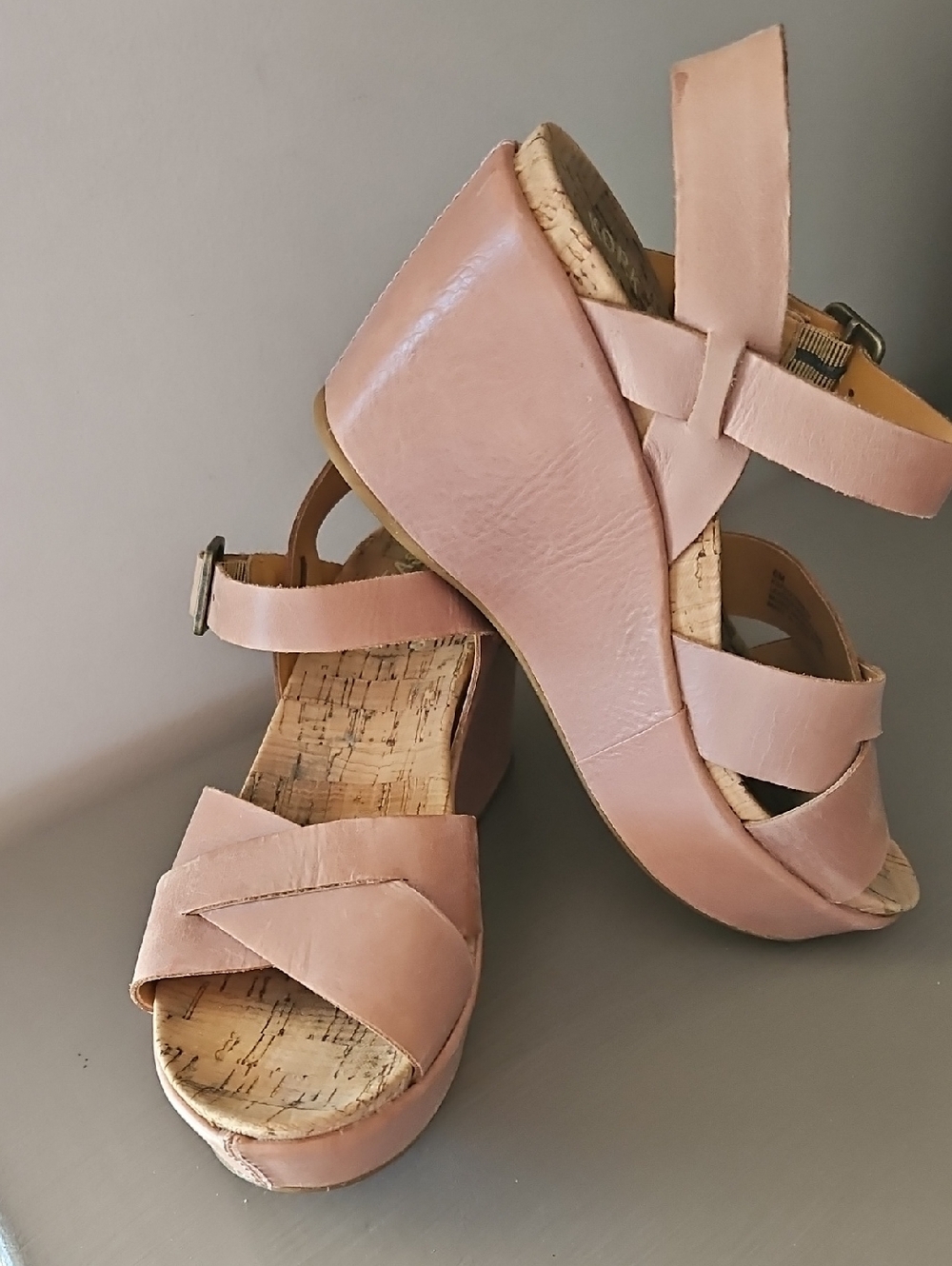 KORK-EASE AVA 2.0 WEDGE SANDALS (New $150) SZ 6